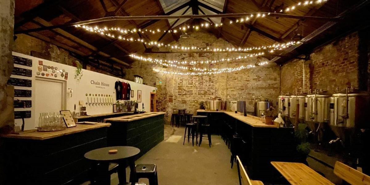 Main Image: Bar interior with seating and fairy lights