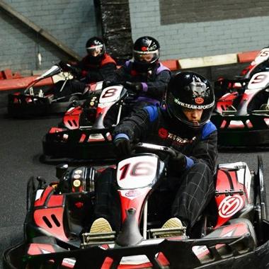 People Go Karting at TeamSport