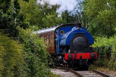 Vintage steam train