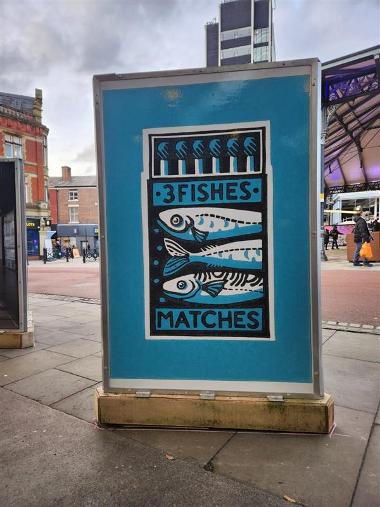 3 fishes matches artwork