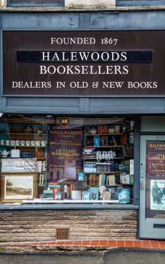 Halewoods Bookseller shop front