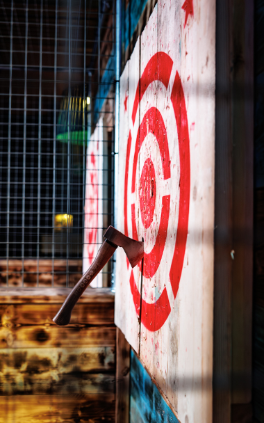 Axe throwing