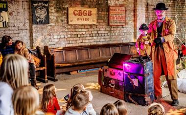 Puppet show performance. Image credit: Michael Porter