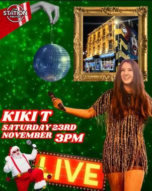 Live music at The Station with Kiki T