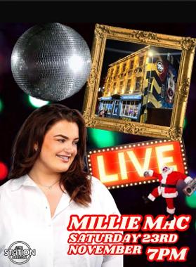 Live music at The Station with Millie Mac