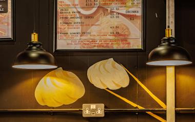 Lakhey board menu and momo paintings