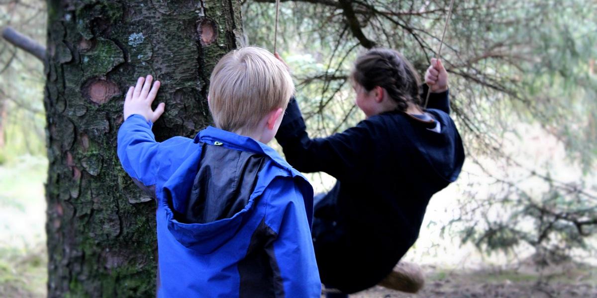 Children enjoying the outdoors