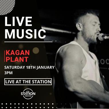 Live music at The Station with Kagan