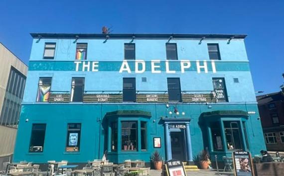 The Adelphi Pub exterior