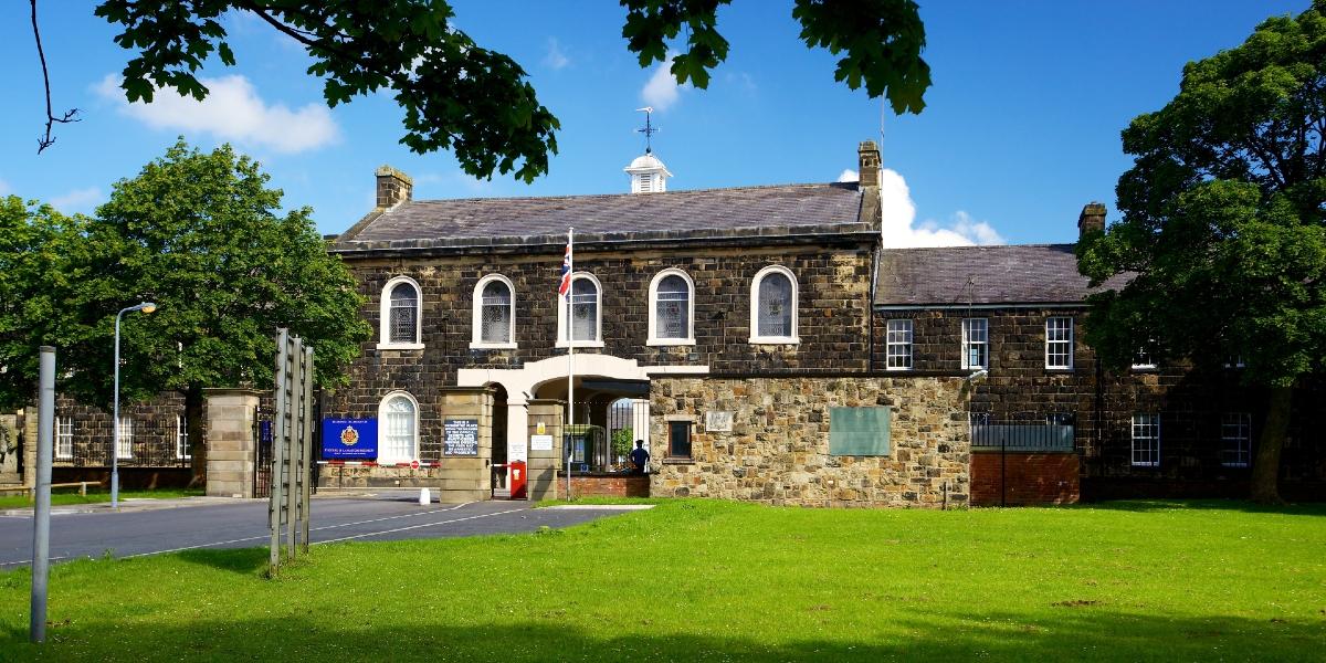 Entrance to Lancashire Infantry Museum.