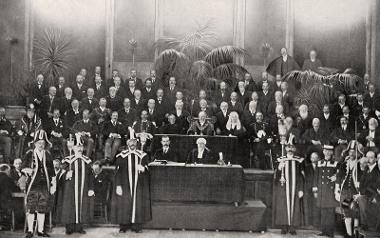 Closing of the 1902 Guild court.